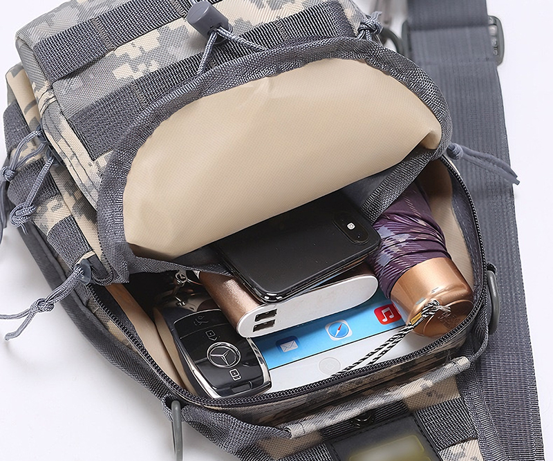 Tactical Sling Backpack Chest Pack – Compact Military Gear Bag with MOLLE System for Outdoor, Travel & Daily Carry