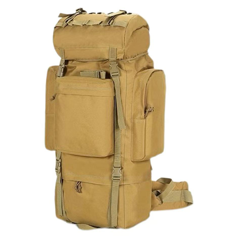 100L Large Capacity Outdoor Hiking Rucksack with U-Shape Steel Frame Support