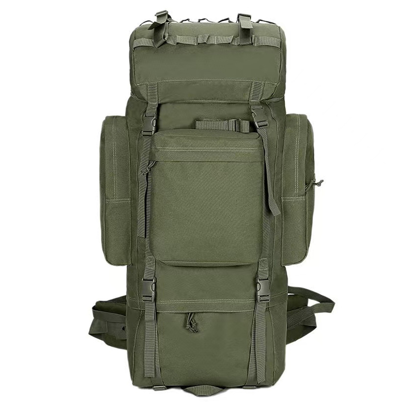 100L Large Capacity Outdoor Hiking Rucksack with U-Shape Steel Frame Support